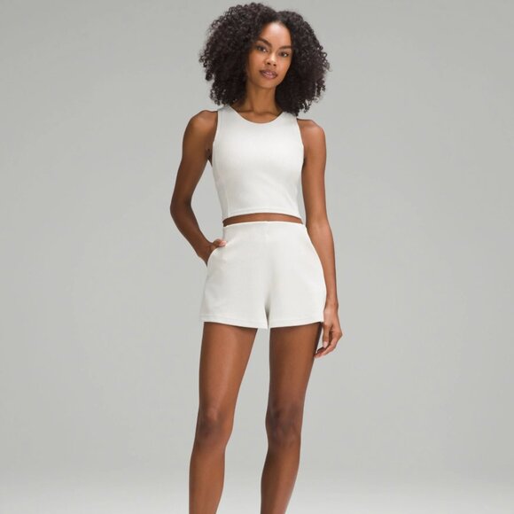 Lululemon | Ribbed Softstreme High-rise Short 2″ - Picture 1 of 6
